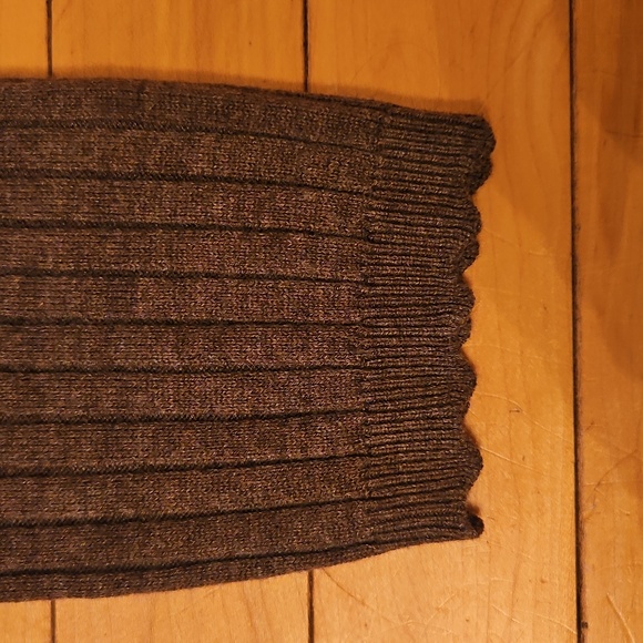 Wool Blend Ribbed Dress - Picture 5 of 7